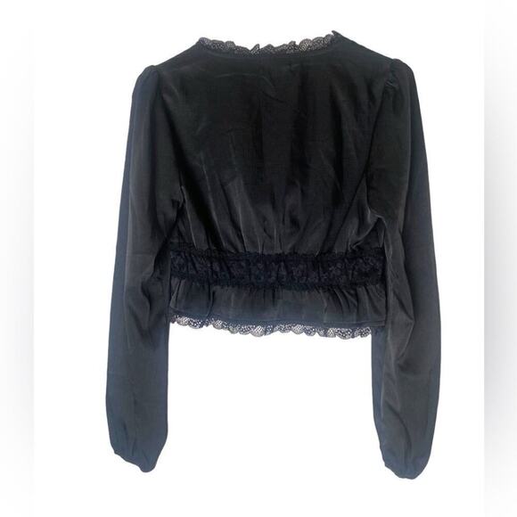 Isalis Day Of Gratitude Two Piece Skirt Set (Black) S - Picture 5 of 8